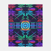 Attentive Eye to all Trends フリースブランケット (正面)