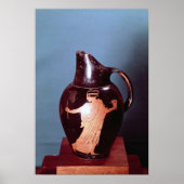 Attic red-figure oinochoe ポスター (正面)