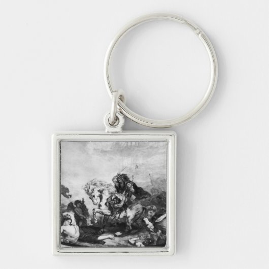 Attilaフン族および彼の大群 キーホルダー (正面)