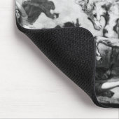 Attilaフン族および彼の大群 マウスパッド (コーナー)