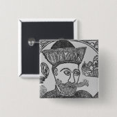 Attilaフン族 缶バッジ (正面&裏面)