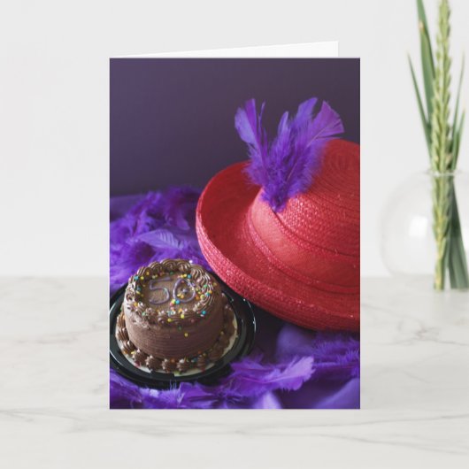 Attitation 50th誕生日カード カード (正面)