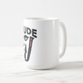 ATTITUDE Activated コーヒーマグカップ (正面右)