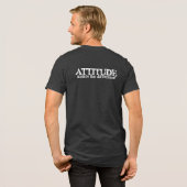 Attitude Makes The Difference Positive Mindset  トライブレンドＴシャツ (フル背面)