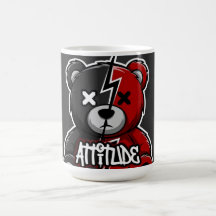 Attitude Split Bear | ライトニングX-Eyesテディグラフ