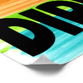 Attitude Will Determine Your Direction Poster ポスター (角)