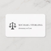 Attorney at Law 名刺 (正面)