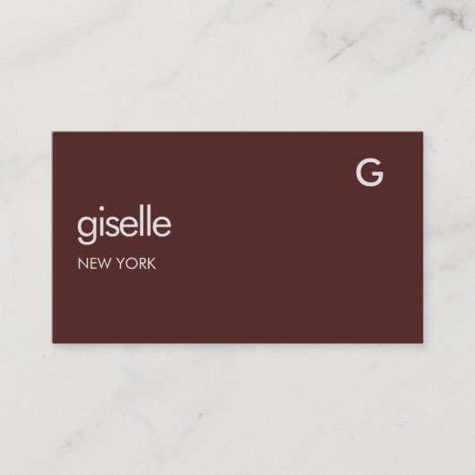 Attorney at Law Burgundy Gold QR Code 名刺 (正面)