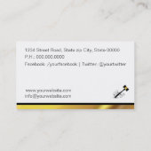 Attorney at Law / Lawyer 名刺 (裏面)