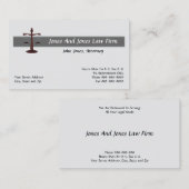 Attorney At Law Lawyer Business Card 名刺 (正面/裏面)