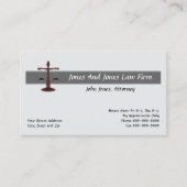 Attorney At Law Lawyer Business Card 名刺 (正面)