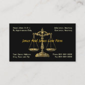 Attorney At Law Lawyer Business Card 名刺 (正面)