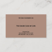 Attorney At Law Lawyer Business Card 名刺 (裏面)