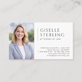 Attorney at Law Photo QR Code 名刺 (正面)