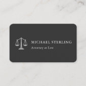 Attorney Lawyer 名刺 (正面)