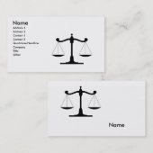 Attorney Lawyer 名刺 (正面/裏面)