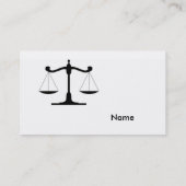 Attorney Lawyer 名刺 (裏面)