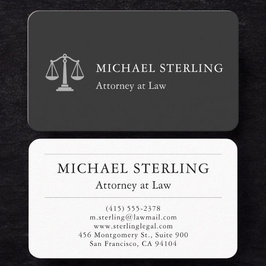 Attorney Lawyer 名刺