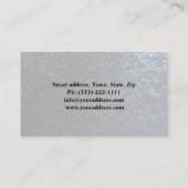 Attorneys At Law Bold Lawyer Initials Layout 名刺 (裏面)