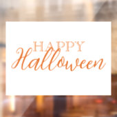 Attractive & Mystical Halloween Witch Conjures ウィンドウサイン (シート2)