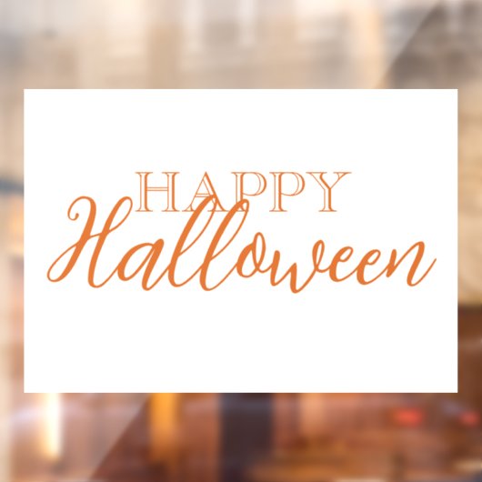 Attractive & Mystical Halloween Witch Conjures ウィンドウサイン (シート2)