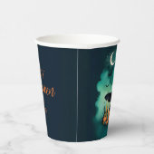 Attractive & Mystical Halloween Witch Conjures 紙コップ (右)