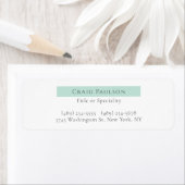 Attractive Simple Plain Professional Modern ラベル (インサイチュ)