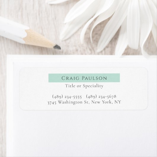 Attractive Simple Plain Professional Modern ラベル (インサイチュ)