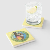 Attwaterのソウゲンライチョウを救って下さい ストーンコースター (横)