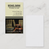 AttyミハエルバラクのカスタムなLegal3法律事務所 名刺 (正面/裏面)
