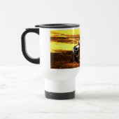 ATVのライダー-すべての地勢の極端のMotorsports トラベルマグ (左)