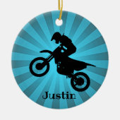 ATVオートバイデザインオーナメント セラミックオーナメント (正面)
