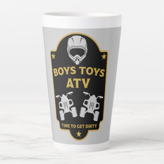 Atvクワッドアドベンチャー カフェラテマグ (正面)