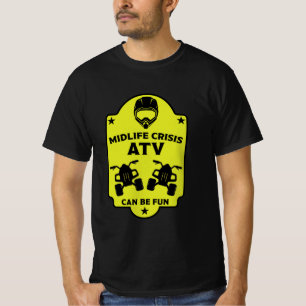 ATVクワッドバイク屋外アドベンチャーマグTシャツ Tシャツ