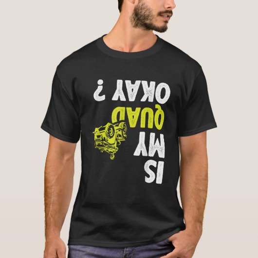 ATVクワッドレーシングギフト Tシャツ (正面)