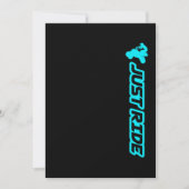 ATVジャストライドクワッドレーシング極端なスポーツギフト 招待状 (正面)