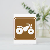 ATVハイウェイサイン ポストカード (スタンド正面)