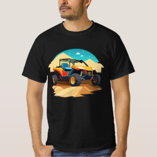 ATVバギー 砂漠越え Tシャツ