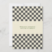 ATVフォーホイーラーオフロードアドベンチャー誕生日 招待状 (裏面)