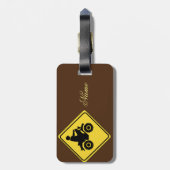 ATVマディングサインサンダーコーブ ラゲッジタグ (裏面縦)