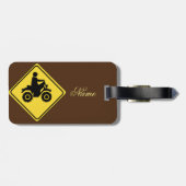 ATVマディングサインサンダーコーブ ラゲッジタグ (裏面横)