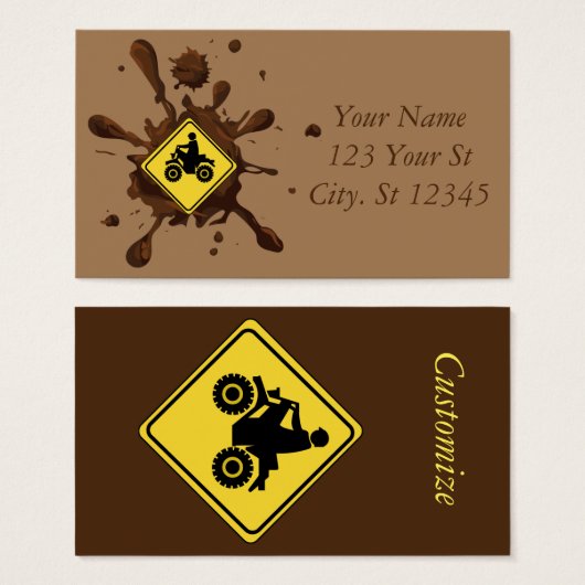 ATVマディング記号Thunder_Cove (正面&裏面)