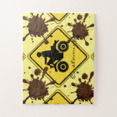 ATVマディング記号Thunder_Cove ジグソーパズル (縦)