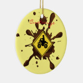 ATVマディング記号Thunder_Cove セラミックオーナメント (右)