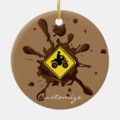 ATVマディング記号Thunder_Cove セラミックオーナメント (裏面)