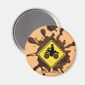 ATVマディング記号Thunder_Cove マグネット (正面/裏面)