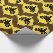 ATVマディング記号Thunder_Cove ラッピングペーパー (角)