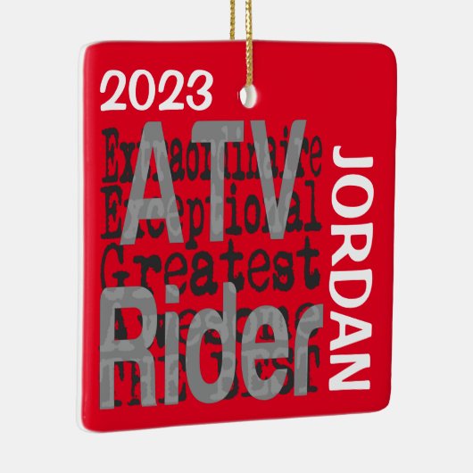 ATVライダーエクストラノーナレカスタムー セラミックオーナメント (右)