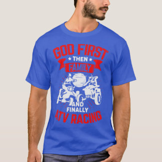 ATVレーシングクワッドバイクライダーギフト Tシャツ