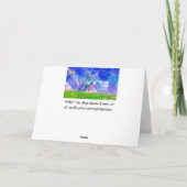 ATV全地形車おもしろい誕生日カード カード (裏面)